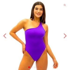 LEFT ON FRIDAY:// Shoreline Suit: Medium Tall: purple